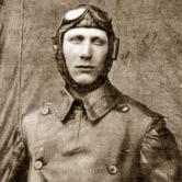Dragutin Novak in his pilot uniform
