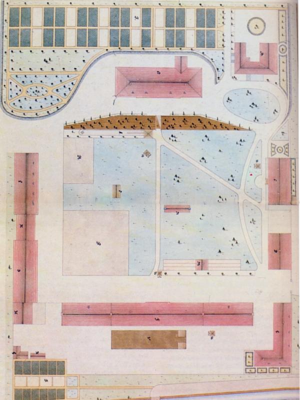 College of Agriculture, layout dating from 1860