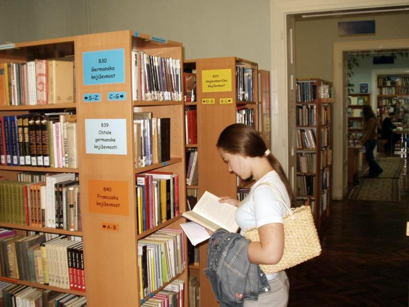 Gradska knjižnica u Križevcima nosi ime Franje Markovića
