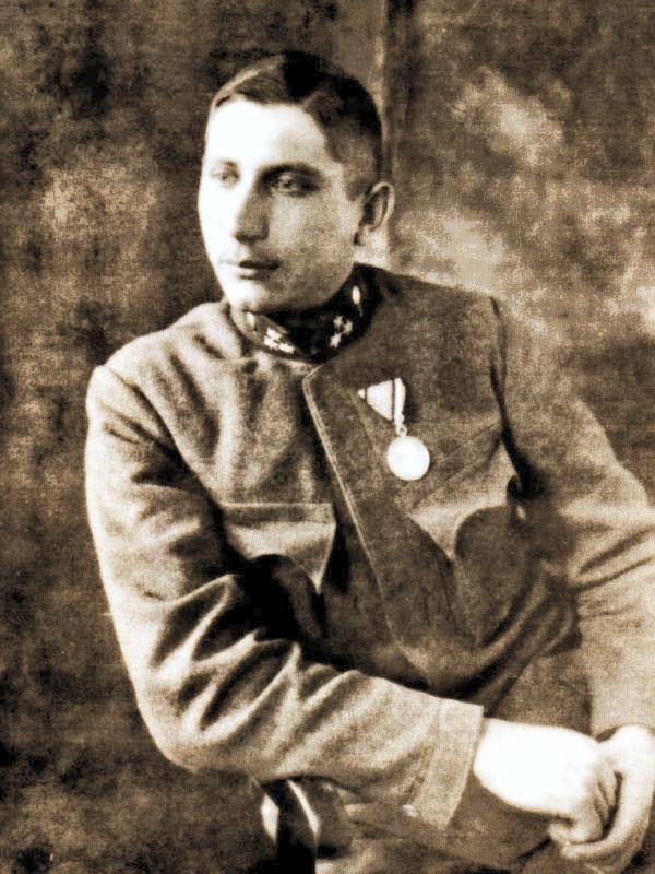 Dragutin Novak in Austro-Hungarian uniform