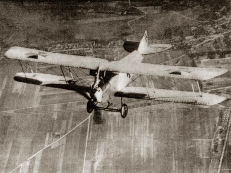Flight in  Austro-Hungarian military aircraft