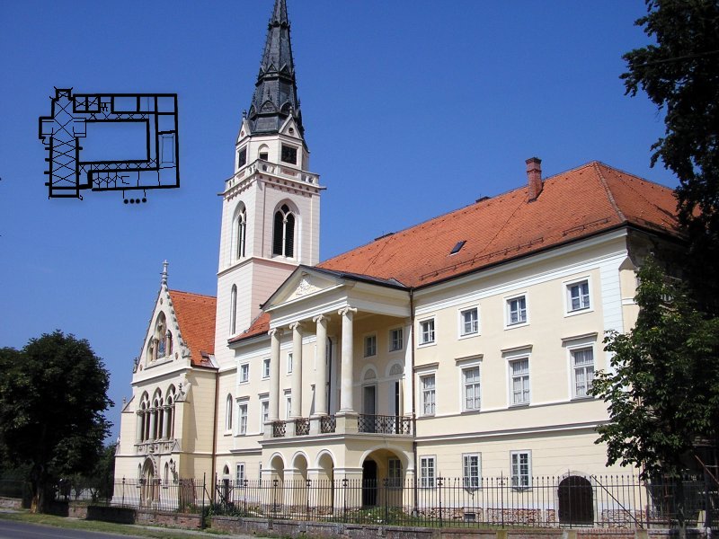 The Greek Catholic Cathedral of the Holy Trinity, outside view