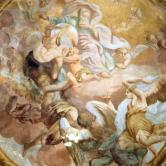 Church of Our Lady of Koruška, cupola frescoes dating from 1726