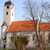 Church of the Holy Cross, sideways