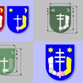 Ujedinjenje gradskih grbova nakon ujedinjenja Donjeg i Gornjeg Križevca